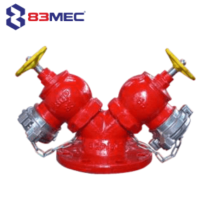 2 Nozzles Fire Hydrant