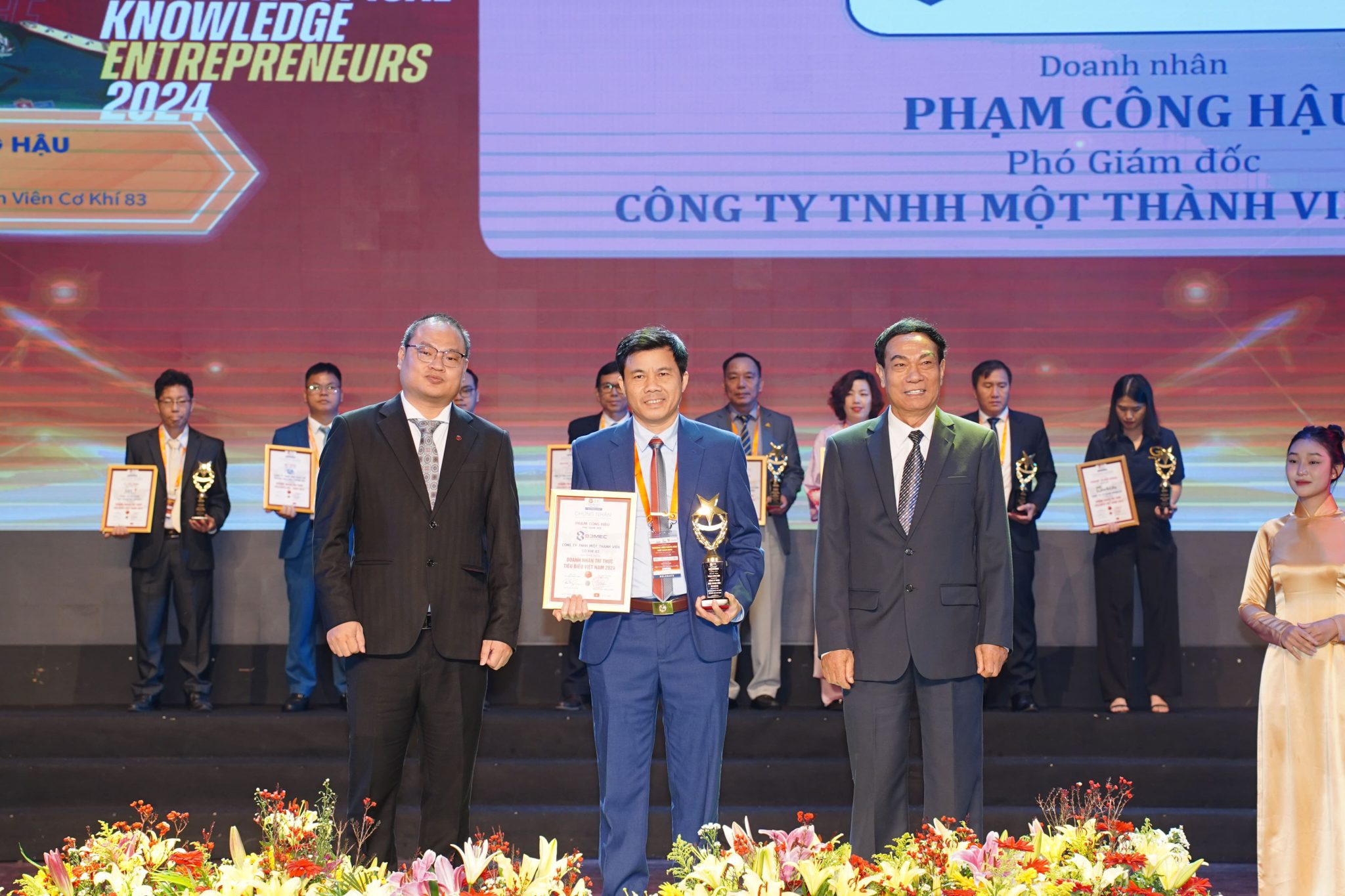 Deputy Director Mr.Pham Cong Hau – 83MEC Honored As “Outstanding ...