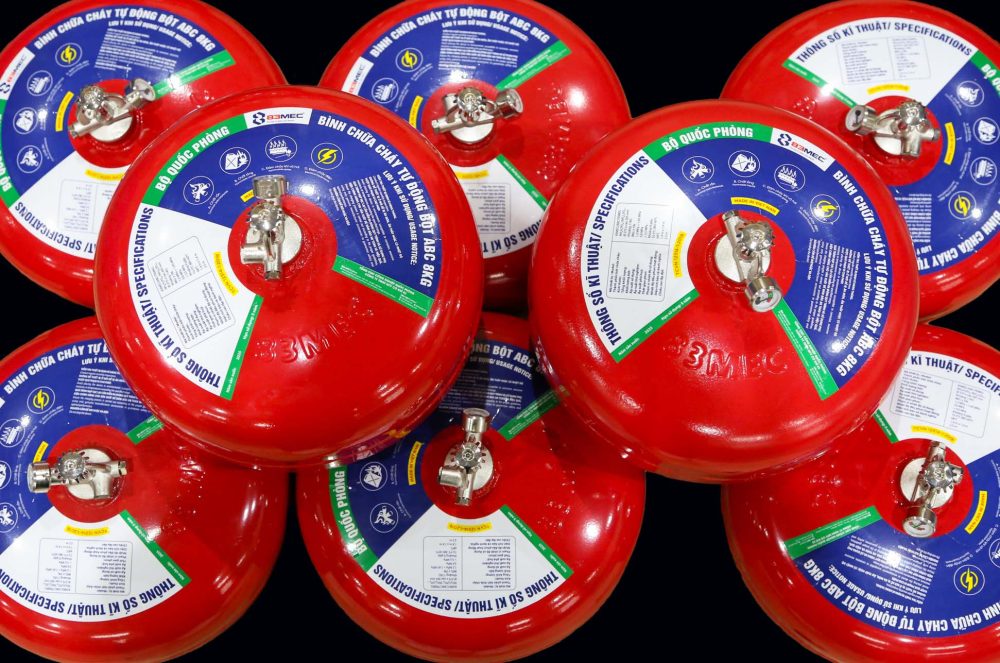 BÌNH CHỮA CHÁY TỰ ĐỘNG BỘT abc 8KG