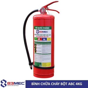 Bình chữa cháy bột ABC 4kg 83MEC