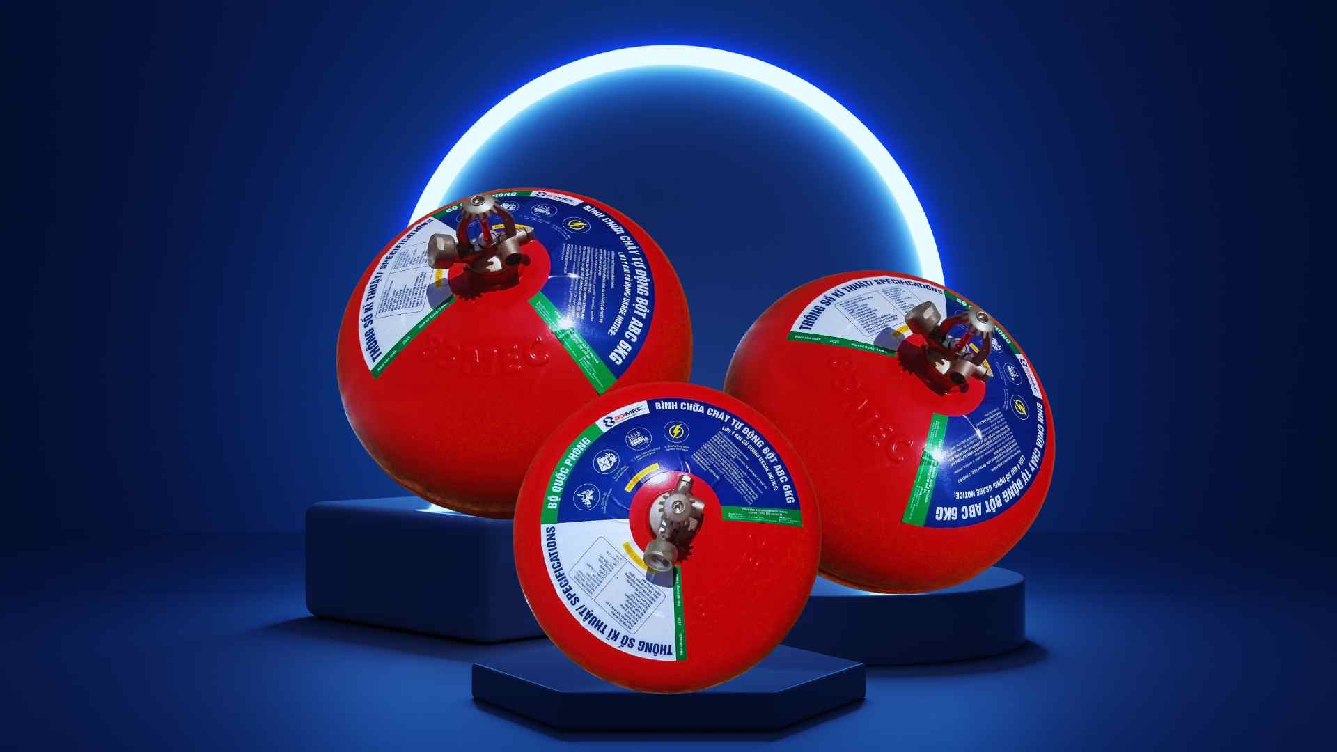 AUTOMATIC HANGING FIRE EXTINGUISHER BALL 6KG