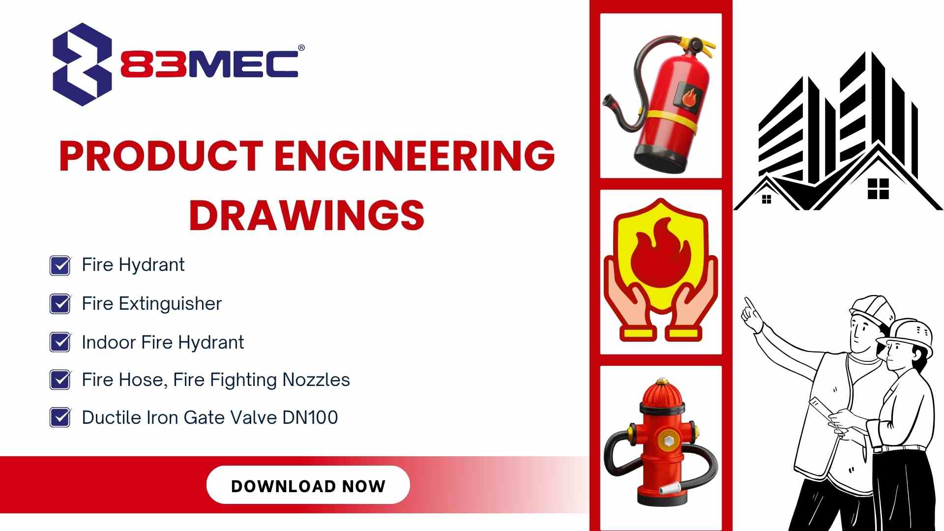 Product Engineering Drawings - 83 MEC