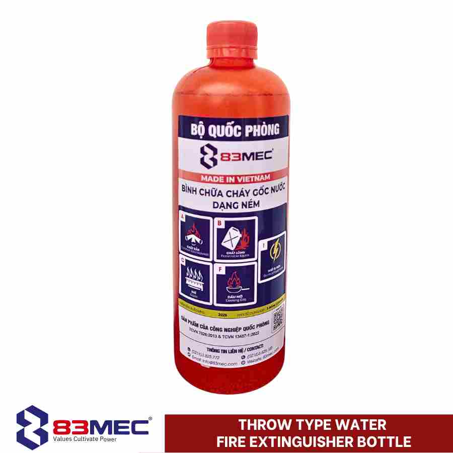 Throw Type Water Fire Extinguisher Bottle
