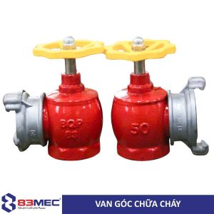 Van góc chữa cháy DN50 DN65 83MEC