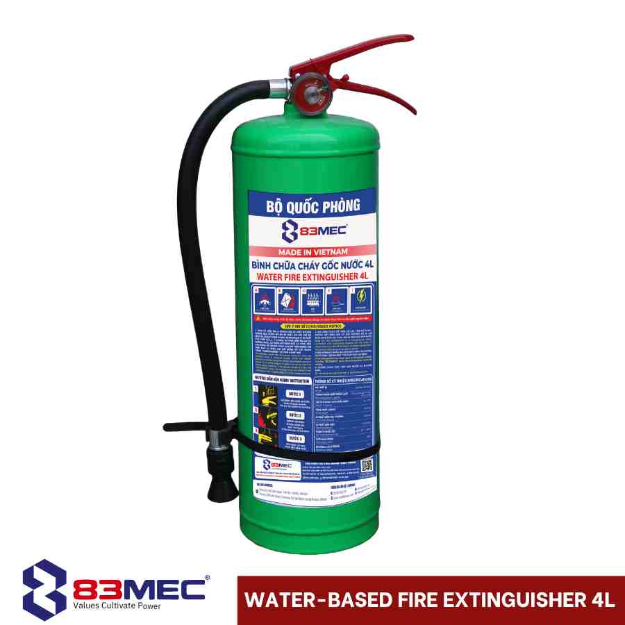 Water-Based Fire Extinguisher 4L