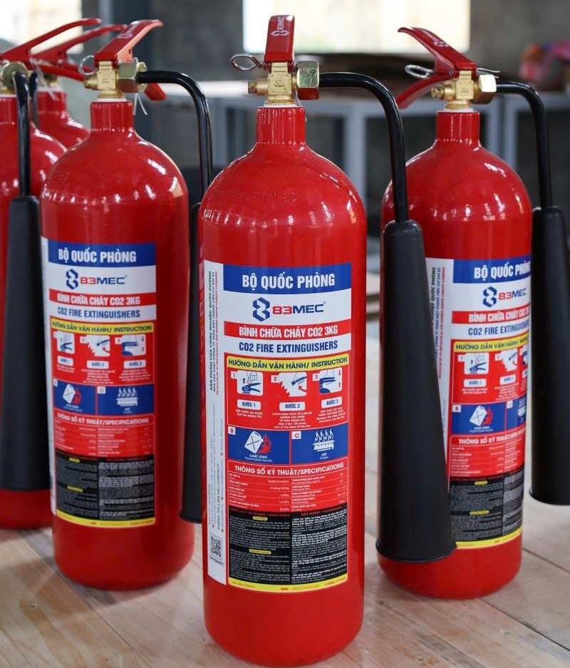bình chữa cháy CO2