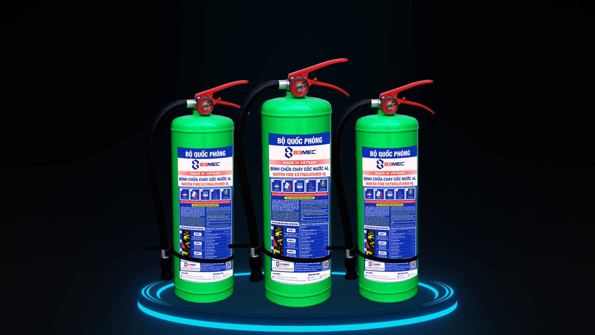 Water-Based Fire Extinguisher 4L