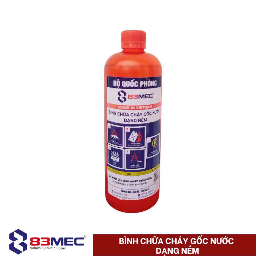 bình chữa cháy gốc nước dạng ném