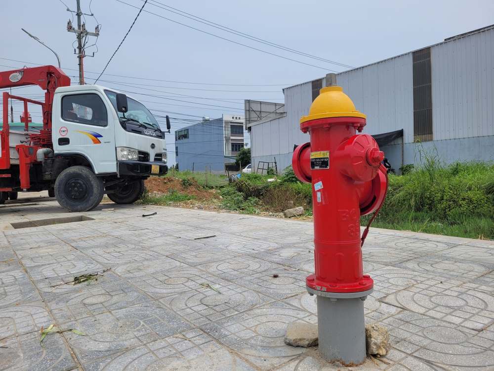 Trụ Chữa Cháy 3 Cửa BQP83 - Bộ Quốc Phòng: Sản Xuất Duy Nhất Tại 83MEC, Chính Hãng, An Toàn, Hiệu Quả trụ chữa cháy 3 cửa 83BQP được sử dụng tại các khu dân cư