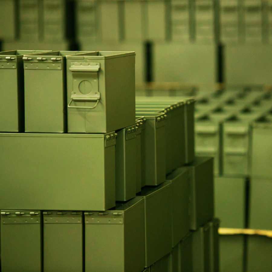 83MEC Ammo cans exported