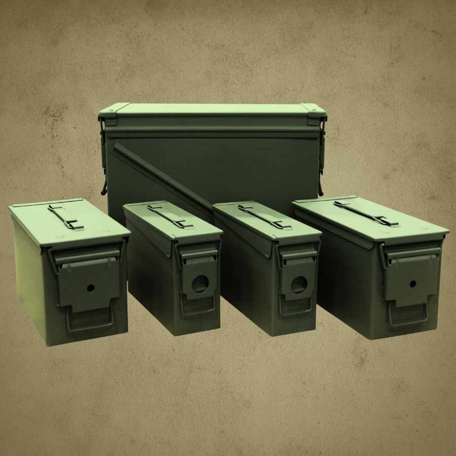 Ammo Cans from 83MEC - Vietnam. Top B2B Export Solutions 83MEC ammo cans military box
