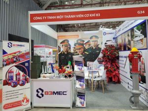 Gian hàng G34 83MEC tại triên lãm Secutech 2025