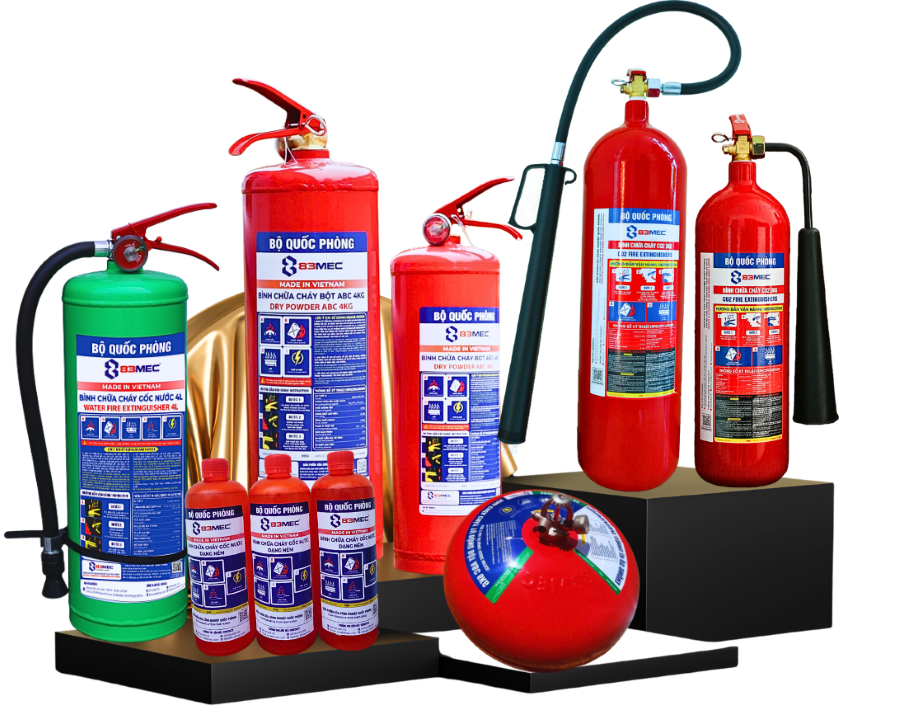 Bình Chữa Cháy 83MEC - Bộ Quốc Phòng Bình chữa cháy 83MEC