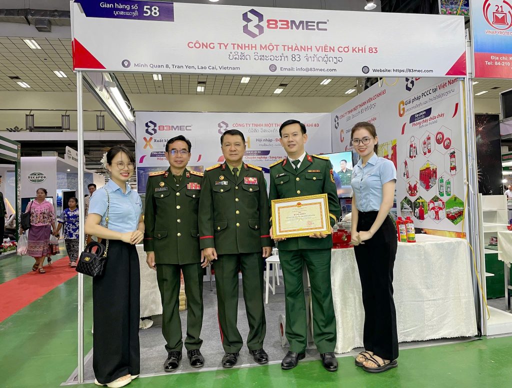 83MEC VINH DỰ ĐÓN NHẬN BẰNG KHEN TẠI HỘI CHỢ VIỆT NAM – LÀO 2025