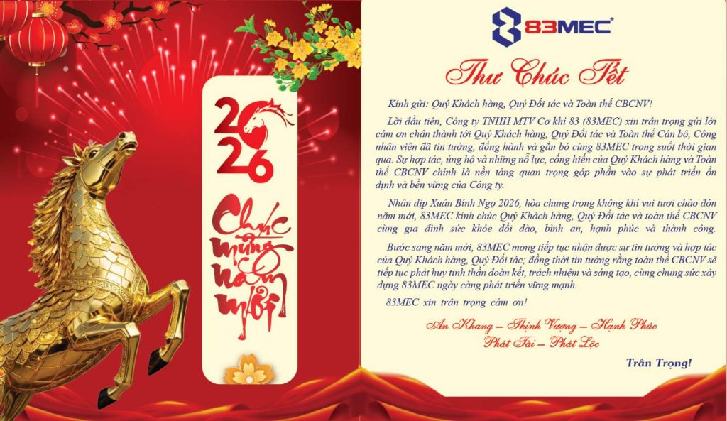Thư chúc tết 83MEC