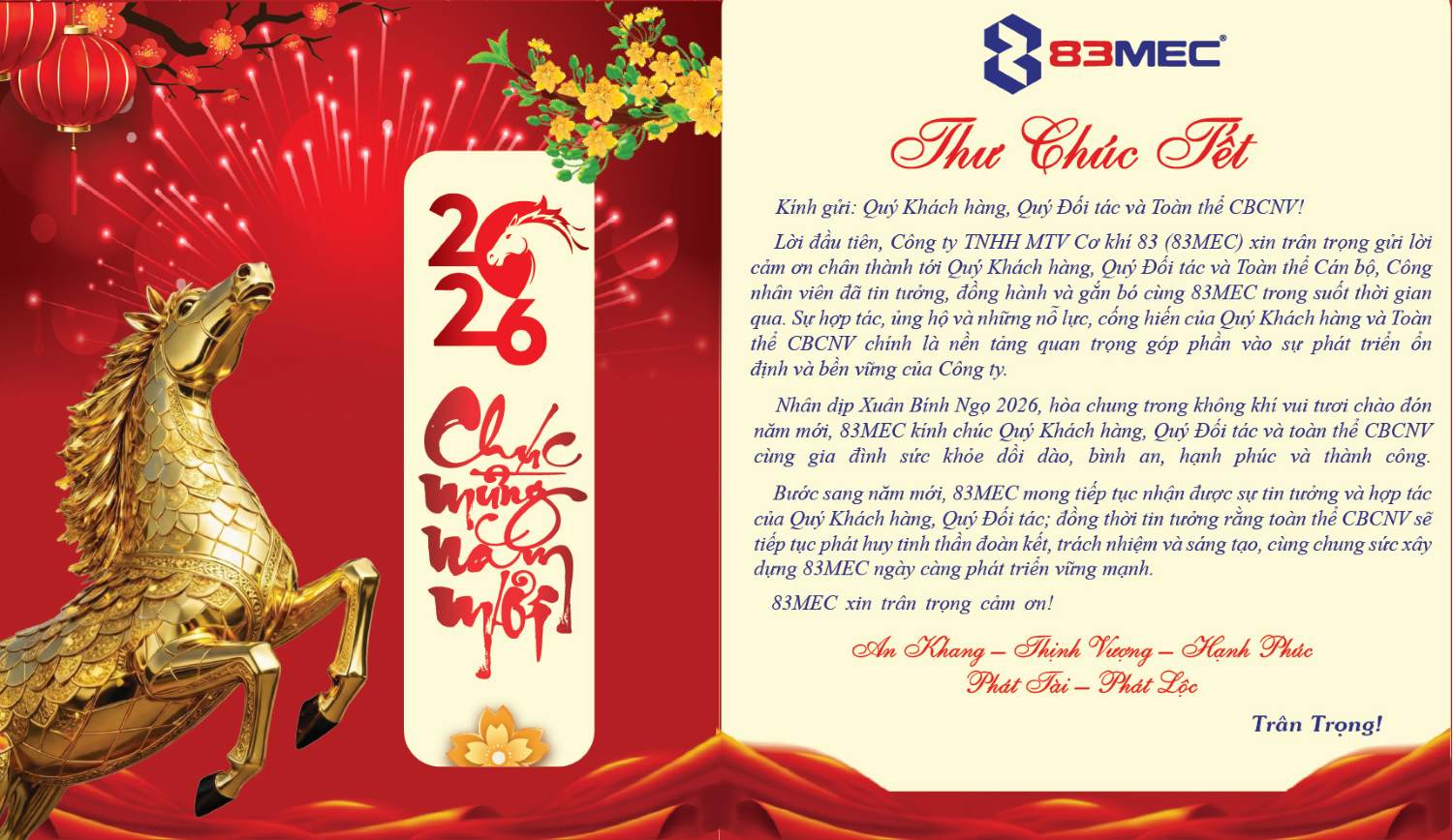 Thư chúc tết 83MEC