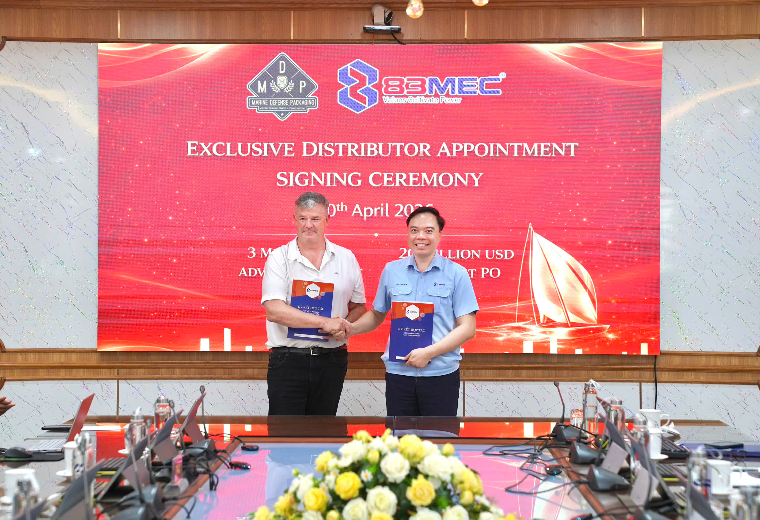 83MEC KÝ KẾT THỎA THUẬN HỢP TÁC CHIẾN LƯỢC VỚI MLI, THÚC ĐẨY XUẤT KHẨU SẢN PHẨM HỘP SẮT