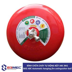 8KG ABC Automatic hanging fire extinguisher BALL Bình chữa cháy kích hoạt tự động bột ABC 8kg