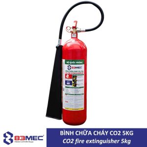 Bình chữa cháy CO2 5KG CO2 fire extinguisher 5kg 83MEC