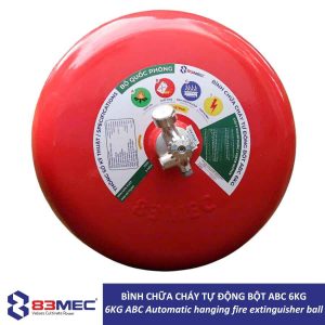 Bình chữa cháy TỰ ĐỘNG bột ABC 6kg 6KG ABC Automatic hanging fire extinguisher ball