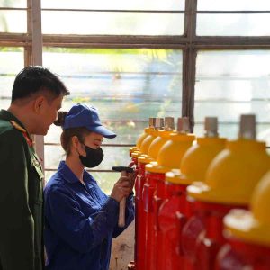 trụ nước chữa cháy 3 cửa 83MEC