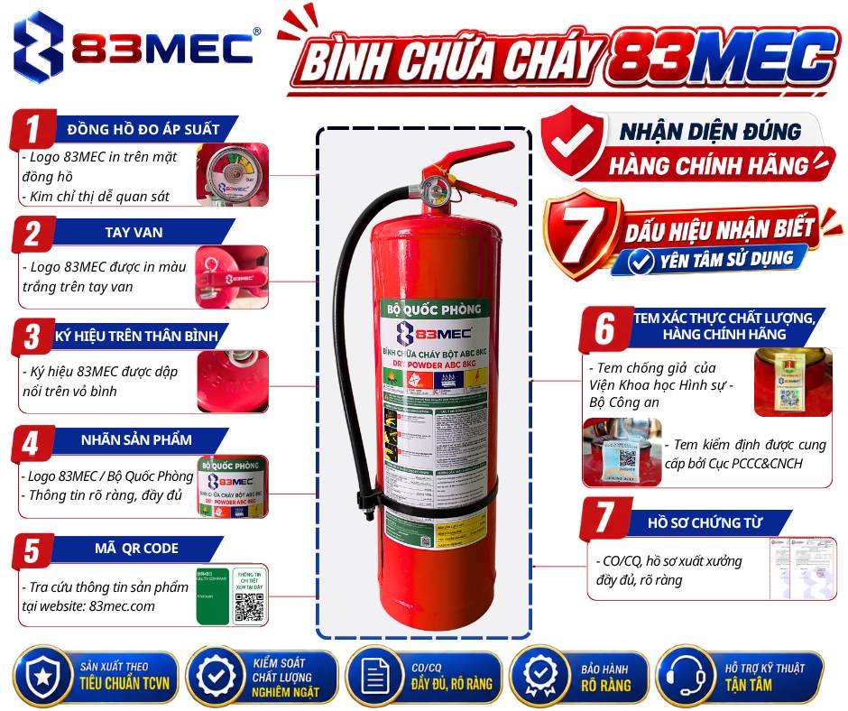 nhan dien binh chua chay chinh hang 83MEC